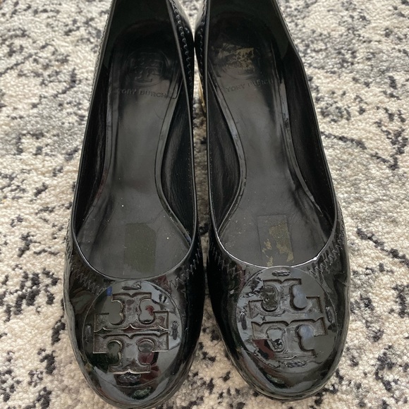 Tory Burch Shoes - Tory Burch black mini heels size 7